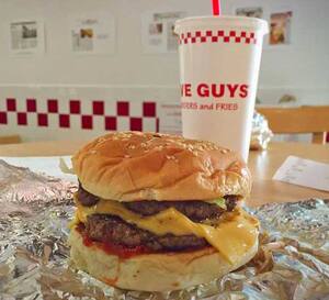 Five Guys Menu Menu For Five Guys Huntersville Charlotte